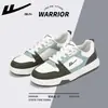 Zapatos Casuales Warrior para Mujer 2026 Nuevas Zapatillas Blancas de Primavera Zapatillas Rojas de Nicho Zapatos Versátiles de Moda para Mujer