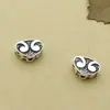 Prata de lei S925 prata tailandesa contas Xiangyun pulseira DIY feita à mão com contas cristal adornos de prata contas soltas material para acessórios atacado