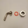 Conector de Barril de Cerveja Estilo Poço Dispensador de Cerveja Artesanal Anel de Vedação Acessório Cotovelo para Torneira de Cerveja