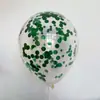 Atacado Balões Coloridos com Lantejoulas de 12 polegadas Decoração de Casamento Festa de Aniversário Influenciador Balões Transparentes com Lantejoulas