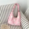 Bolsa de Ombro Estilosa Nicho Coreana Feminina Nova Primavera 2026 Casual de Axila Grande Capacidade Bolsa Tote para o Dia a Dia