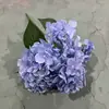 Ramo de Hortensias Simuladas, Decoración de Boda en Jardín al Aire Libre, Flores Artificiales, Paisajismo Interior, Arreglo de Pared de Flores, Arreglo Floral Hortensia