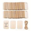 Pequeña pieza de madera, artesanías de madera, letrero de madera en blanco, pieza de madera original, etiqueta de madera DIY hecha a mano, colgante decorativo
