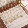 Venta Caliente Transfronteriza Colgante de 26 Alfabetos Ingleses Cadena Sencilla para Clavícula Moda Versátil Verano Venta Caliente