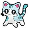 Desenho Animado Animal de Estimação Gato DIY Acessórios de Joalheria Decoração de Capa de Celular Material Plano Atacado Bonito Patch Macio de PVC