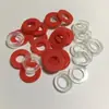 Juntas de Silicona Transparentes de Grado Alimenticio al por Mayor, Sellado Redondo, Antideslizantes, Impermeables, Resistentes a Altas Temperaturas, Arandelas Planas, Patas de Silicona