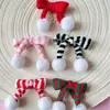 Mini Lazo Bola de Pelo Pegajosa Multicolores Tejido a Mano Mini Accesorios para el Cabello Dulces y Lindos Accesorios de Decoración para Ropa