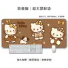 Mouse pad extra grande de gato de desenho animado, tecido absorvente e antiderrapante, pad para teclado de computador, tapete de mesa de escritório