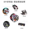Película de camuflaje digital en blanco y negro transfronteriza que cambia de color, película de cambio de color para coche con graffiti, calcomanía de modificación personalizada para carrocería de motocicleta