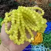 Pulsera de Bolas Redondas Ojo de Gato de 8 mm. Pulsera de Lujo Ligero y Sensación de Alta Gama. Pulsera apilable, artículo pequeño popular para transmisiones en vivo y puestos de mercado
