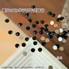 K9 Novo Super Brilhante Fundo Plano Colorido Redondo Pedras de Strass para Unhas Misturadas Pedras de Strass Trituradas Pedras Redondas Dopamina Adesivos de Unhas Decorações