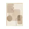 Pintura decorativa estilo crema para sala de estar Mural de pared para segundo dormitorio estilo nórdico Morandi Pintura colgante de alta gama para mesita de noche del dormitorio principal