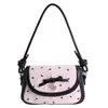 Bolso de Hombro con Lazo de Moda para Mujer, Nuevo Modelo Primavera 2026, Diseño de Nicho, Aspecto de Alta Gama, Bolso Cruzado de Hombro Único para Viajes Diarios