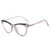 Nuevo TR90 Moda Europea y Americana Anti-Luz Azul Cara Delgada Espejo Plano Liso Alto Sentido Se Puede Equipar con Lentes para Miopía