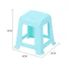 Silla Pequeña de Simulación Juguete de Casa de Juegos Taburete Cuadrado Mini Modelo Adornos Casa de Muñecas en Miniatura Accesorios de Juguete para Niños