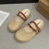 Sandalias casuales slip-on de suela gruesa que aumentan la altura para mujer, nuevo modelo 2026, sandalias Mary Jane de verano con punta cerrada