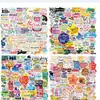 Pegatinas de Graffiti por Número de Artículo, Hechas a Medida Sin Número de Artículo, Pegatinas para Maleta de 6 cm para Compra Directa Transfronteriza