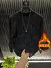 Nueva sudadera de moda otoño e invierno con lentejuelas, rasgada, forro polar, manga larga, con graffiti tie-dye, estilo masculino de cuello redondo, a la moda, de lujo ligero
