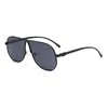 2335 Gafas de Sol Metálicas Pierna Doblada Sapo Grande Comercio Electrónico Transfronterizo Comercio Exterior Amazon Moda Protección Solar Europea y Americana