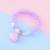Oferta especial nuevo brazalete de perlas con colgante de animal de dibujos animados lindo para niños, brazalete de muñeca, fabricantes de joyería al por mayor
