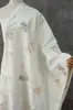 Nuevo tejido tipo brocado Song de estilo chino con bordado de hadas y mariposas, Hanfu tradicional chino, cheongsam, chaleco, bolsos hechos a mano y tejido jacquard