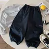 Pantalones de Trabajo de Invierno Muno para Niños Forrados de Felpa Versátiles Atractivos Pantalones Largos Engrosados Estilo Coreano para Niños Sueltos Cálidos Pantalones Casuales