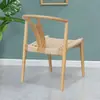 Silla en Y, Silla Tejida con Cuerda, Silla de Ratán Estilo Chino, Silla de Diseñador Simple y Moderna, Silla de Comedor, Silla Tejida con Cuerda al por Mayor, Nuevo Estilo Chino