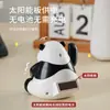 ¡Guau! Adornos Decorativos de Panda Solar con Movimiento para Coche Personalizado, Lindos para Decoración de Reunión Anual, Inauguración de Tienda