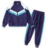 Conjunto de Uniformes Escolares para Alunos do Ensino Fundamental Roupas Esportivas Jardim de Infância Uniforme Primavera Outono e Inverno Grupo Masculino e Feminino Uniforme de Classe Infantil Estilo Britânico
