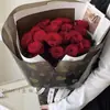 Brilhante Coração Romântico Cristal Flor Opp Papel de Embrulho Flor de Celofane Translúcido Feita à Mão Loja de Flores Materiais Florais