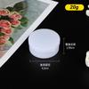 Atacado de fábrica 5g10g20g30g50g100g caixa de plástico caixa de pomada tampa branca sub-embalada pequena caixa de remédios