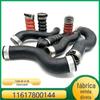 Adequado para BMW Série 5 Série 7 tubo de ar frio médio tubo do compressor do turbo 11617800144 1161 7800 144