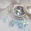 Celebridade da Internet Unha de Fada Nail Art Glitter Novo Pó de Glitter Degradê Tamanhos Mistos Decorações para Extensão de Unha em Fototerapia Cristal Atacado