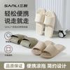 Zapatillas de Viaje Plegables Sanli No Desechables para Mujer Portátiles de Viaje Antideslizantes Playa Hombres Viaje de Negocios Hotel Baño