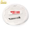Aplicável a Haima S7 tampa do tanque de combustível lantejoulas S7 tampa de enchimento de combustível de aço inoxidável anti-riscos esfregar adesivos decorativos acessórios para carro