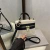 Serie de Colores Maillard de Moda 2026 Verano Nuevo Estilo Moda Retro de Alta Gama Bolso Exquisito Versátil de Hombro Cruzado