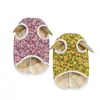 Roupas para Pets Outono e Inverno Novo Estilo Venda Direta da Fábrica Atacado Roupas para Gatos Roupas para Cachorros 26 Colete de Algodão Floral -Y