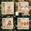 Rzp Navidad Transfronteriza Lindo Portamonedas Adorno Navideño Clip para Dinero de Árbol Decorativo