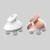 Massageador de Cabeça Transfronteiriço, Massageador de Couro Cabeludo Portátil Inteligente com Amassamento e Vibração, Mini Equipamento de Beleza para Casa Atacado