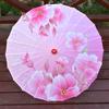 Guarda-chuva de papel de óleo de estilo antigo Traje clássico Hanfu Silk Umbrella Cheongsam Props Decoração Red Umbrella Factory