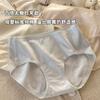 Ropa Interior de Algodón de Color sin Marcas Algodón para Mujer Cintura Media 10A Algodón Bacteriostático Tiro Largo Clase A Algodón Crudo para Bebé Ropa Interior para Mujer