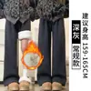 Pantalones de Polar de Lana de Cordero para Mujer, Nuevo Estilo Otoño e Invierno 2025, Cintura Alta, Pierna Recta, Engrosados, Talla Petite, Pantalones Grises de Pierna Ancha
