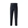 Novedad 2024 Pantalones Rectos de Cintura Alta Estilo Británico Nápoles Hechos en Casa para Hombre Pantalones Casuales de Moda de Otoño