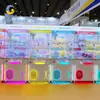 Venta Directa de Fábrica Máquina de Garra de Muñecas de Madera de Hierro Transparente Operada por Monedas Escanear Código para Agarrar Snacks Máquina de Boutique Máquina de Muñecas con Pinza Grande