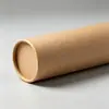 Tubos de Papel Kraft Personalizados, Latas de Papel para Empaque de Alimentos, Té, Snacks, Tubos de Papel Cilíndricos para Cosméticos, Impresión Ecológica