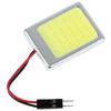 Fornecimento direto do carro levou luz do telhado super brilhante LED luz do quarto COB 24 Wick luz de leitura luz do carro com plugue