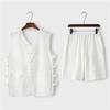 Colete estilo chinês terno masculino camisa de baixo de verão colete estilo chinês colete de Pequim antigo colete sem mangas camisa de cabeça velha colete de terno Tang