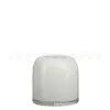 Copos de vela perfumada pequenos de vidro para atacado, porta-velas, potes de vidro soprado à mão, garrafas de vidro