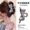 Pinza para el pelo con lazo de malla para mujer, Pinza de alta gama 2026 estilo nuevo para cabello grueso, Pinza de tiburón para la parte posterior de la cabeza, Accesorio para el pelo de verano