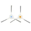Fornecido Diretamente pelo Fabricante, Adequado para Escova Lateral do Robô Aspirador Yunjing J1/J2, Acessórios para Robô Aspirador Yunjing Little Whale